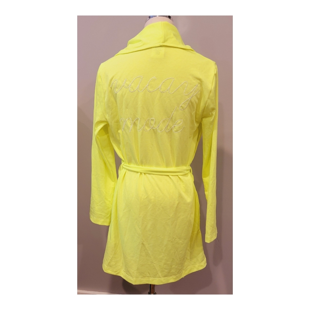 NWOT Golden Sun Vacay Ready Swim Coverup S/M Neon